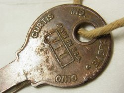 画像1: 【無料】MADE IN U.S.A. （アメリカ製）ヴィンテージ キー,free vintage key