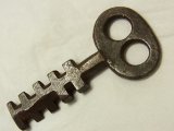 【希少】１９００年代初頭 アメリカ アンティーク 南京錠のキー 54mm