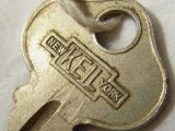 ヴィンテージ キー, vintage key アメリカ ニューヨーク FRANCIS KEIL & SON NEW YORK《参考画像有り》