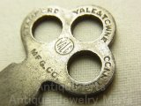 アンティークキー,antique key, stamford yale & towne conn. u.s.a. １９０２年製【参考資料画像有り】