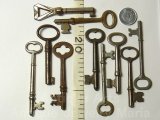 アンティークキー・ヴィンテージキー,antique key, vintage key《10本セット》【バーゲン】