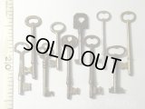 アンティークキー・ヴィンテージキー,antique key, vintage key《10本セット》【60mm以上】【バーゲン】