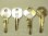 画像4: ヴィンテージキー"Vintage key" ４本セット【★金ピカ！★金運UPのお守り！・真鍮製】≪Made in USA≫レトロなグリップデザイン “洒落たデザイン” バーゲン】