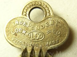 画像2: ヴィンテージ キー, vintage key アメリカ “ILCO INDEPENDENT LOCK CO.”インディペンデントロック《参考画像有り》