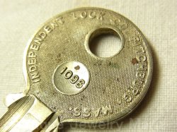 画像5: ヴィンテージ キー, vintage key アメリカ 【G】“ILCO INDEPENDENT LOCK CO.”インディペンデントロック《参考画像有り》