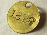 ヴィンテージ ナンバータグ,vintage number tag (29mm)