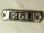 画像2: ヴィンテージナンバープレート,vintage number plate【78mm】 (2)