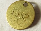 ヴィンテージ ナンバータグ,vintage number tag【32mm】