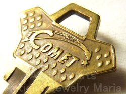 画像1: ヴィンテージカーキー,vintage car key１９６０年 マーキュリー コメット(Mercury Comet)【参考動画あり】【バーゲン】