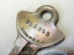 画像4:  early1940's Elgin padlock  VINTAGE KEY made in U.S.A.：1940年代初 のエルジン ヴィンテージ キーアメリカ合衆国製造