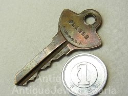 画像5:  early1940's Elgin padlock  VINTAGE KEY made in U.S.A.：1940年代初 のエルジン ヴィンテージ キーアメリカ合衆国製造