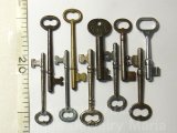 アンティークキー・ヴィンテージキー,antique key, vintage key《10本セット》【60mm以上】【バーゲン】