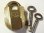 画像5: イギリス アンティーク “クマ顔”真鍮製　ミニ南京錠 33×51mm(キー２本付き)【バーゲン】