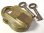 画像7: イギリス アンティーク “クマ顔”真鍮製　ミニ南京錠 33×51mm(キー２本付き)【バーゲン】