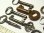 画像7: アンティークキー・ヴィンテージキー,antique key, vintage key《10本セット》【60mm以下】【バーゲン】