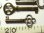 画像5: アンティークキー・ヴィンテージキー,antique key, vintage key《10本セット》【60mm以下】【バーゲン】