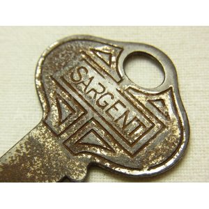 画像: 【1872年設立】Sargent & Co. antique key: サージェント・アンド・カンパニー アンティーク キー【参考画像有り】