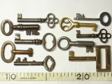 画像: アンティークキー・ヴィンテージキー,antique key, vintage key《10本セット》【60mm以下】【バーゲン】