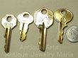 画像6: ヴィンテージ"Vintage key" キー４本セット【★金ピカ！★金運UPのお守り！・真鍮製】≪Made in USA≫レトロなグリップデザイン “洒落たデザイン” 【バーゲン】