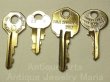 画像4: ヴィンテージ"Vintage key" キー４本セット【★金ピカ！★金運UPのお守り！・真鍮製】≪Made in USA≫レトロなグリップデザイン “洒落たデザイン” 【バーゲン】