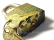 画像3: 《レトロなライオンキーが魅力！》ヴィンテージ南京錠,vintage padlock MASTER LOCK CO. MILWAUKEE WIS. U.S.A.【大型サイズ】【１９５０年代製造】《多層構造》４４×６７ミリ【参考画像有り】【バーゲン】