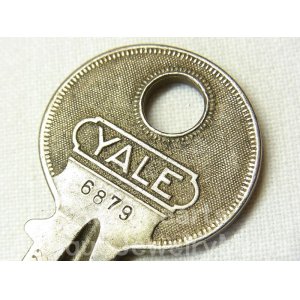 画像: YALE VINTAGE KEY made in U.S.A.:エール ヴィンテージ キー アメリカ合衆国 製造品【参考画像有り】