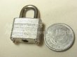 画像7: ヴィンテージ南京錠,vintage padlock MASTER LOCK CO. MILWAUKEE WIS. U.S.A.【極小サイズ】【１９５０年代製造】《多層構造》１９×２９ミリ【参考画像有り】か【バーゲン】