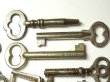 画像4: アンティークキー・ヴィンテージキー,antique key, vintage key《10本セット》【60mm以下】【バーゲン】