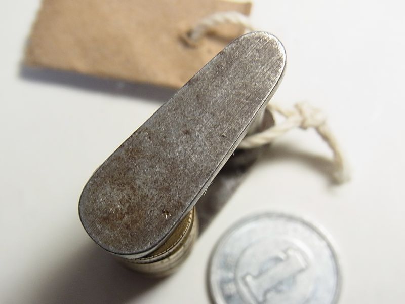 画像: 【希少】イギリス アンティーク ５文字ダイヤル式　南京錠　１８００年代末製　33×32mm