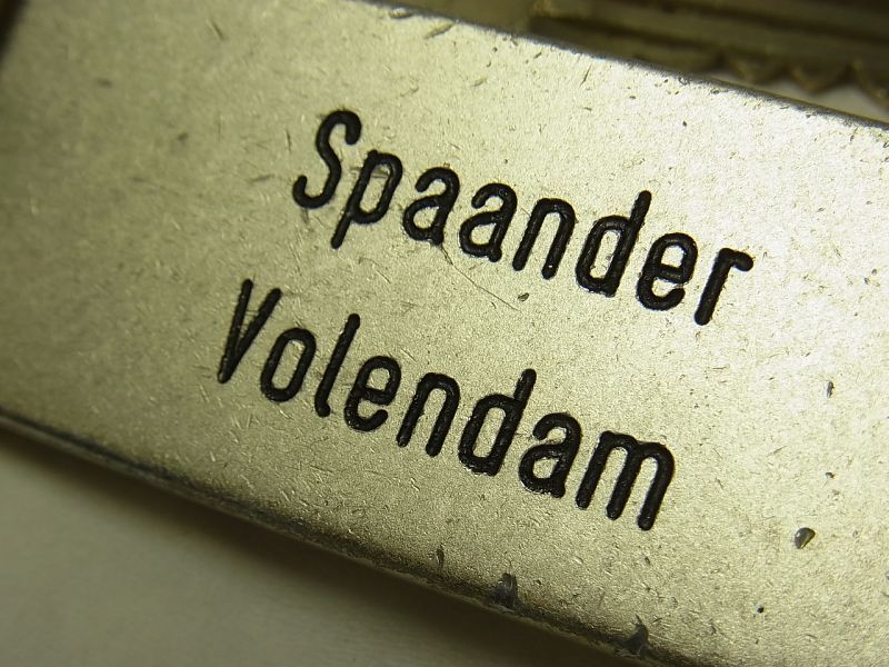 画像: 【バーゲン】【参考画像有り】オランダ　アムステルダム　ヴィンテージ Spaander Volendam ホテル　タグ付き　キー
