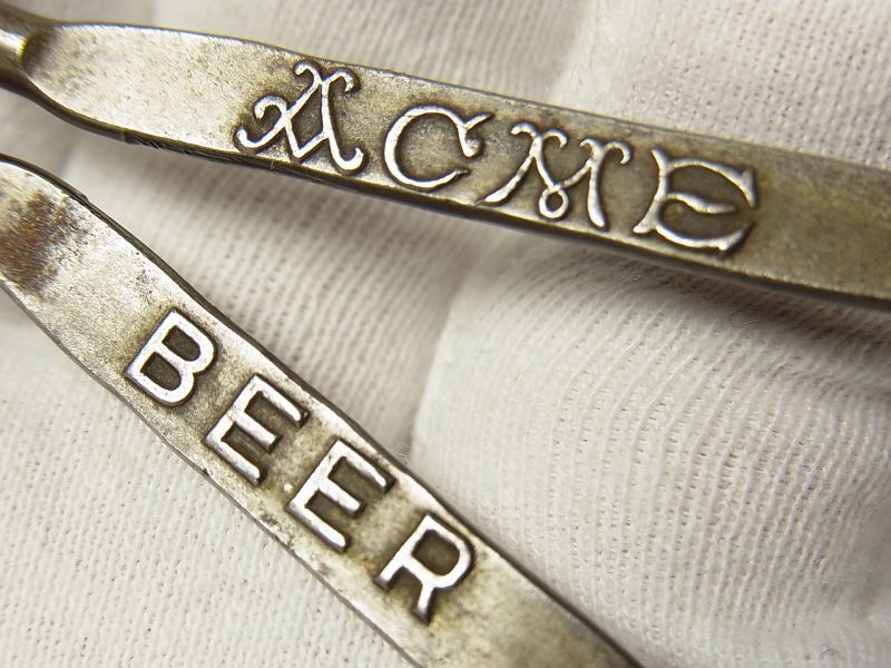 画像: 【バーゲン】【1940年代製】アメリカ カリフォルニア ヴィンテージ ACMEビール Acme breweries 栓抜き ボトルオープナー