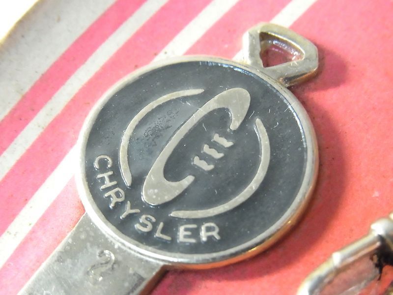 画像: アメリカ　１９６８年 ヴィンテージ クライスラー Chrysler(未使用)  キー【旧車】