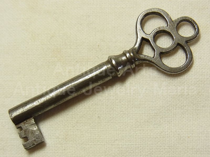 画像: アンティークキー,antique key, 三つ葉クローバー,Trefoil clover 56mm【バーゲン】