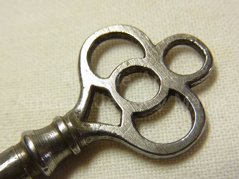 画像1: アンティークキー,antique key, 三つ葉クローバー,Trefoil clover 56mm【バーゲン】