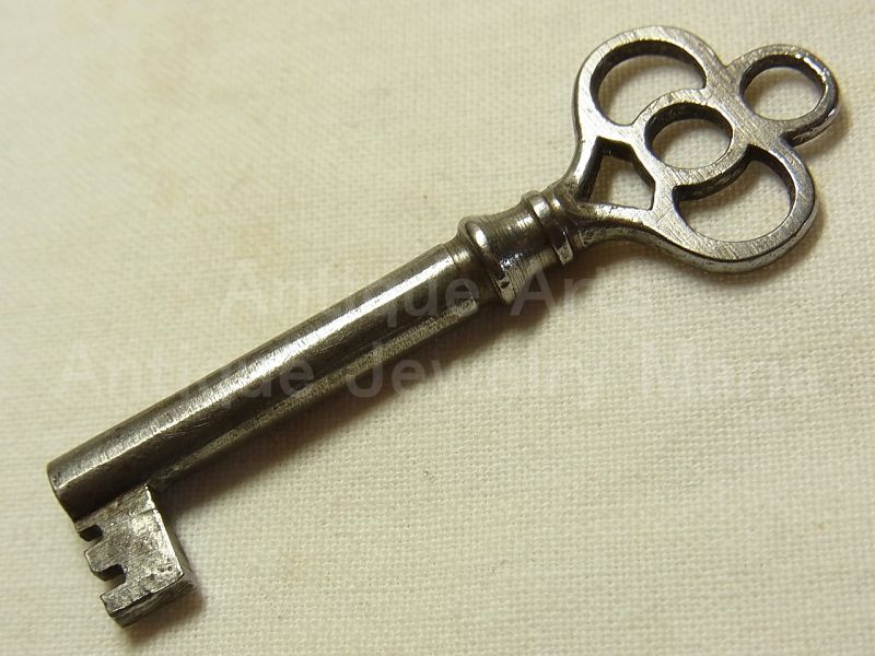 画像: アンティークキー,antique key, 三つ葉クローバー,Trefoil clover 56mm【バーゲン】
