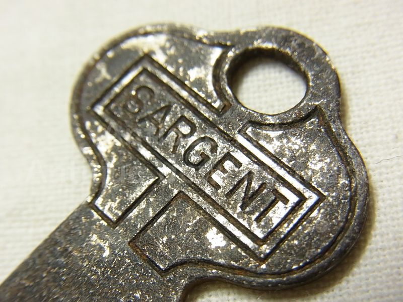 画像1: 【1872年設立】Sargent & Co. antique key: サージェント・アンド・カンパニー アンティーク キー【参考画像有り】