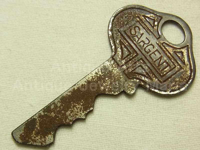 画像: 【1872年設立】Sargent & Co. antique key: サージェント・アンド・カンパニー アンティーク キー【参考画像有り】