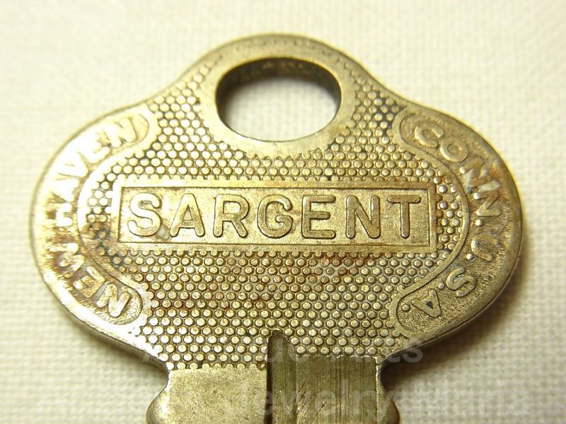 画像3: 【1872年設立】Sargent & Co. antique key: サージェント・アンド・カンパニー アンティーク キー【参考画像有り】