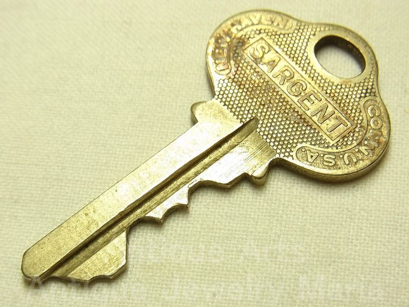 画像2: 【1872年設立】Sargent & Co. antique key: サージェント・アンド・カンパニー アンティーク キー【参考画像有り】