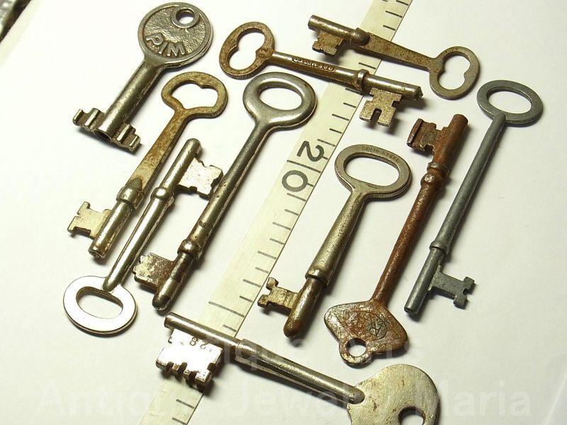 画像: アンティークキー・ヴィンテージキー,antique key, vintage key《10本セット》【バーゲン】