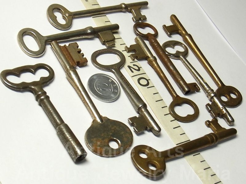 画像: アンティークキー・ヴィンテージキー,antique key, vintage key《10本セット》【バーゲン】
