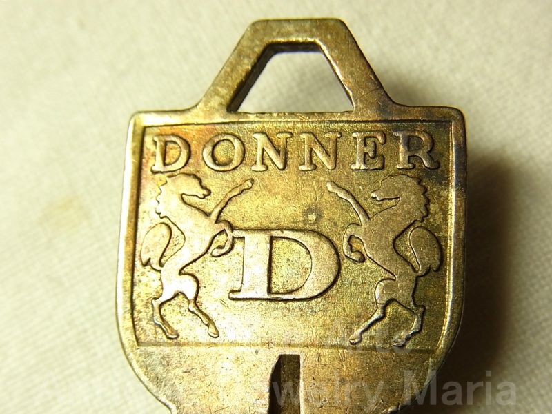 画像: ヴィンテージ キー, vintage key アメリカ“ハネ馬とDが魅力” 【DONNER.:ドナー】U.S.A.