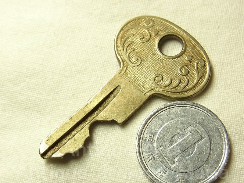 画像4: ヴィンテージ キー, vintage key アメリカ“レトロな草模様が魅力” 