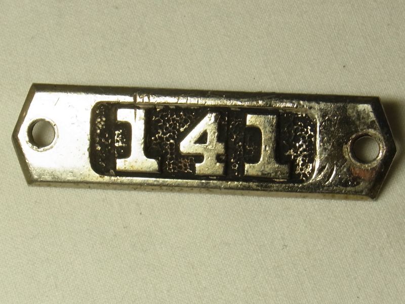 画像2: ヴィンテージナンバープレート,vintage number plate【78mm】