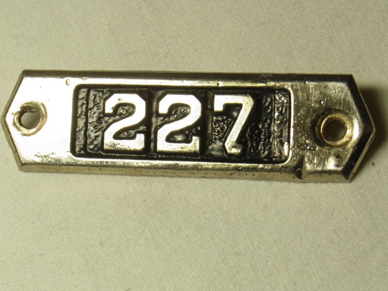 画像: ヴィンテージナンバープレート,vintage number plate【78mm】