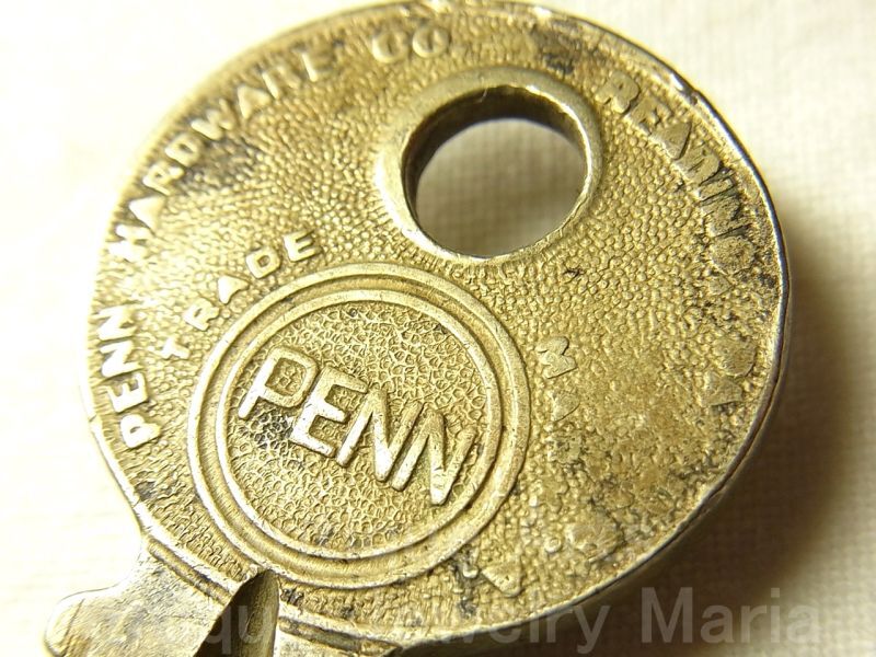 画像1: ヴィンテージキー,vintage key, PENN HARDWARE CO.READING. PA.U.S.A【参考画像有り】【バーゲン】