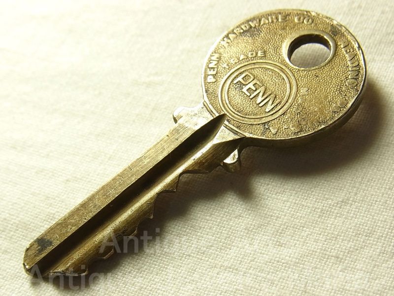 画像: ヴィンテージキー,vintage key, PENN HARDWARE CO.READING. PA.U.S.A【参考画像有り】【バーゲン】