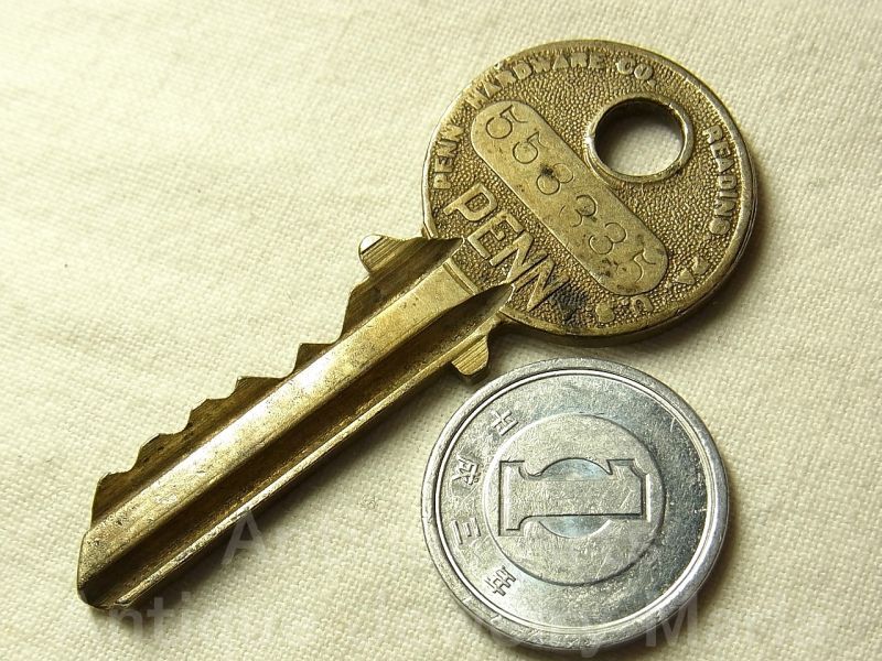 画像4: ヴィンテージキー,vintage key, PENN HARDWARE CO.READING. PA.U.S.A【参考画像有り】【バーゲン】