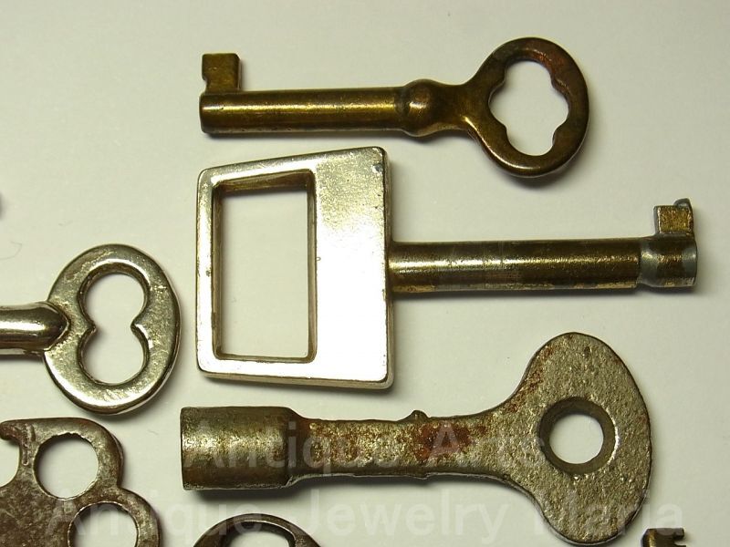 画像: アンティークキー・ヴィンテージキー,antique key, vintage key《10本セット》【60mm以下】【バーゲン】